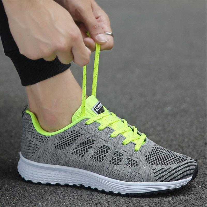 Violette | Women's casual walking sneakers with lace up design