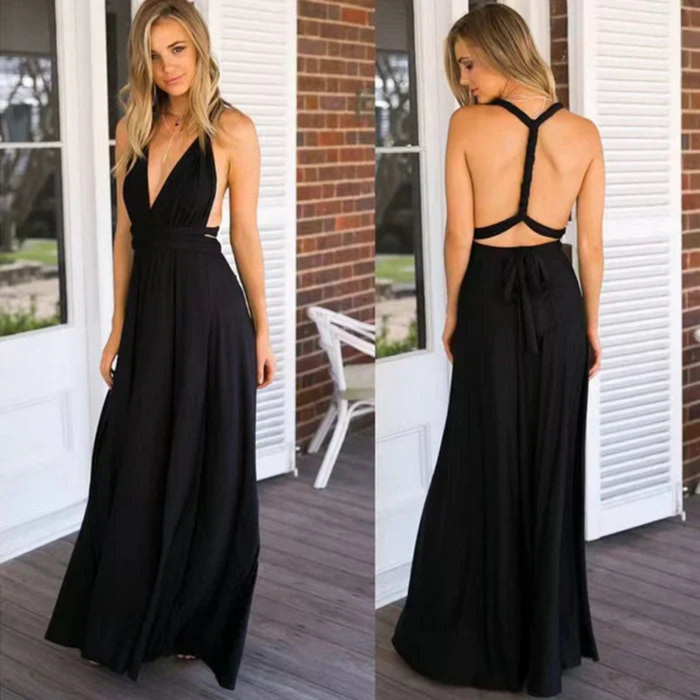 Lucia | Women’s Maxi Dress with Multi Style Elegant