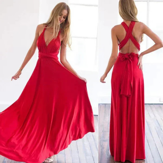 Lucia | Women’s Maxi Dress with Multi Style Elegant