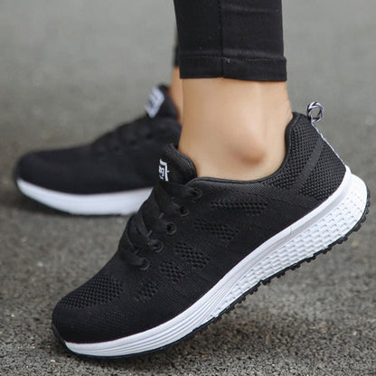 Violette | Women's casual walking sneakers with lace up design