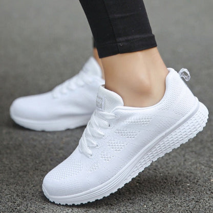 Violette | Women's casual walking sneakers with lace up design