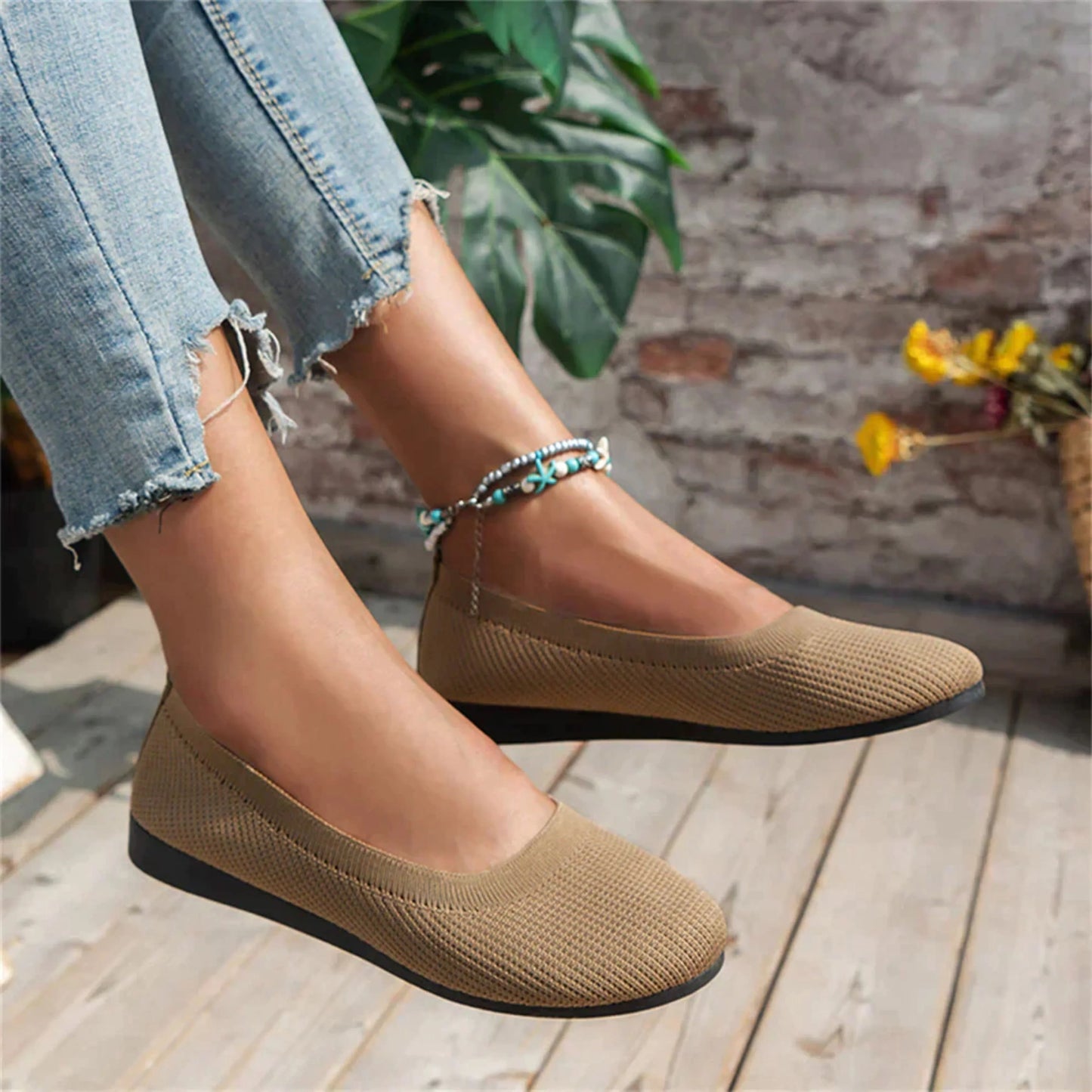 Rosalie | Women’s Orthopedic Slip On Shoes with Flat Sole