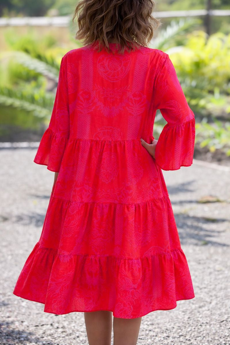 Bella | Women’s Midi Dress with Boho Loose Fit