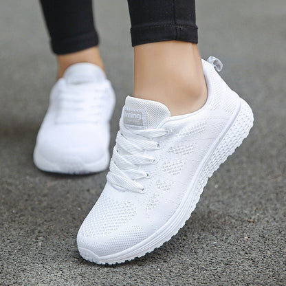 Violette | Women's casual walking sneakers with lace up design