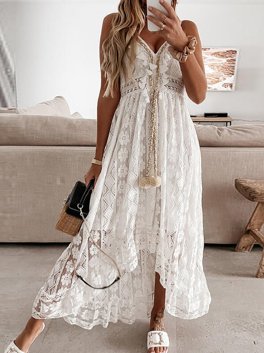 Brooklyn | Women’s elegant lace maxi dress with boho fit