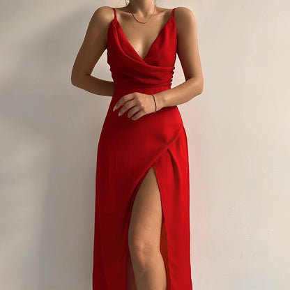 Naomi | Women’s Evening Maxi Dress with Spaghetti Strap