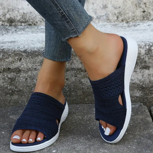 Bernadette | Women's orthopedic slide sandals with slip on fit